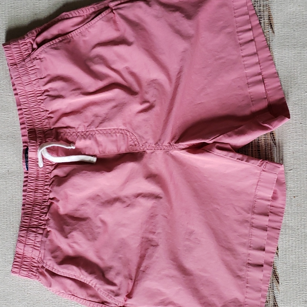 J Crew Dock Shorts M Red